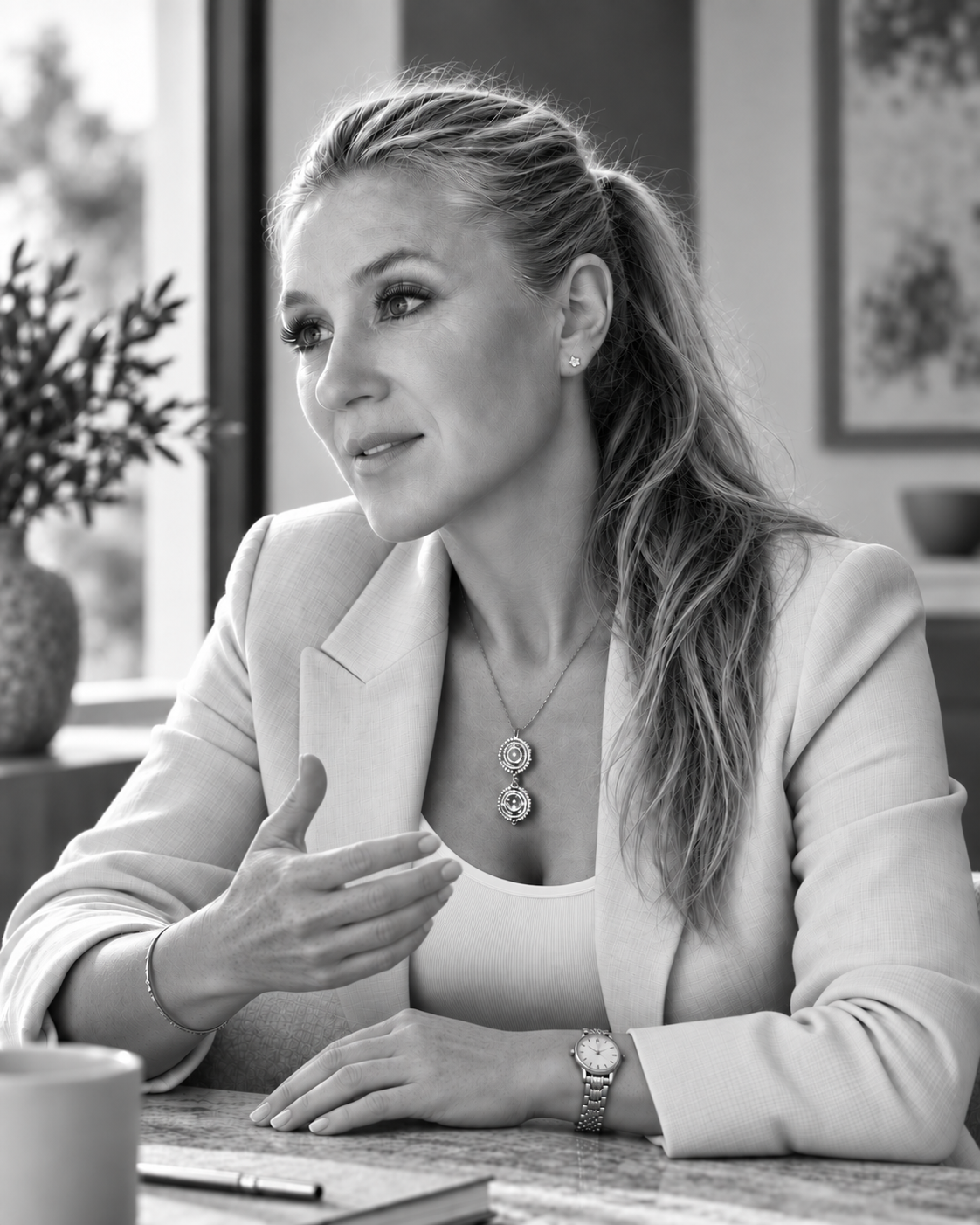Coralie Tinguely, Founder · Vision Architect of FlowingMarketing